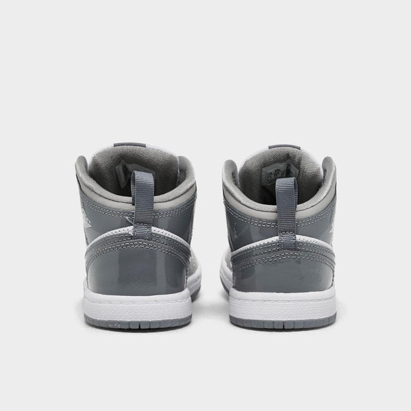 [HF3195-100] TODDLERS AIR JORDAN RETRO 1 MID SE 'WHITE COOL GREY'