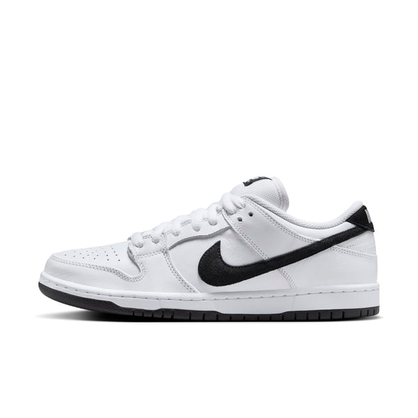 [HF3704-100] MENS NIKE SB DUNK LOW 'WHITE BLACK'
