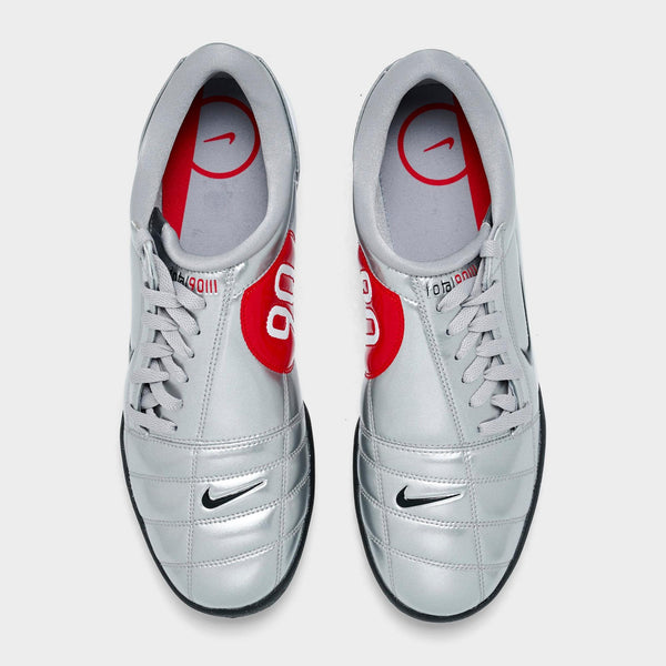 [HJ9351-002] MENS NIKE TOTAL 90 3 SP 'METALLIC SILVER BLACK'