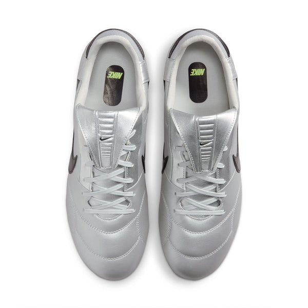[HM0265-004] MENS NIKE THE PREMIER III U FG 'METALLIC SILVER VOLT'