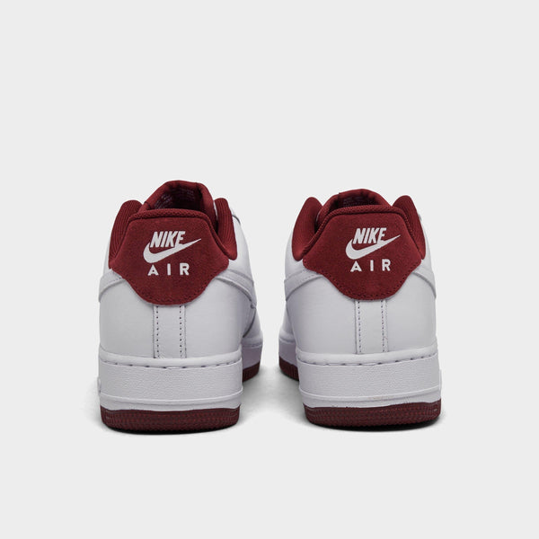 [HM9483-100] MENS NIKE AIR FORCE 1 '07 LV8 'WHITE TEAM RED'