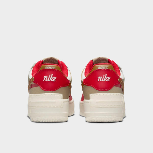 [HQ3400-030] WOMENS NIKE AIR FORCE 1 LOW SHADOW 'PHANTOM FIRE RED KHAKI'