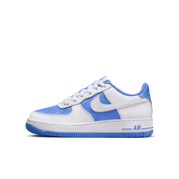 [HV0936-100] GRADE SCHOOL NIKE AIR FORCE 1 LOW 'WHITE LIGHT BLUE' (GS)