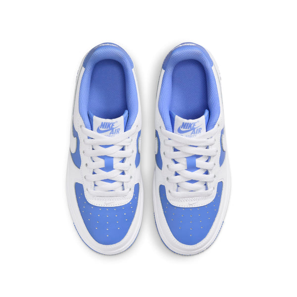 [HV0936-100] GRADE SCHOOL NIKE AIR FORCE 1 LOW 'WHITE LIGHT BLUE' (GS)