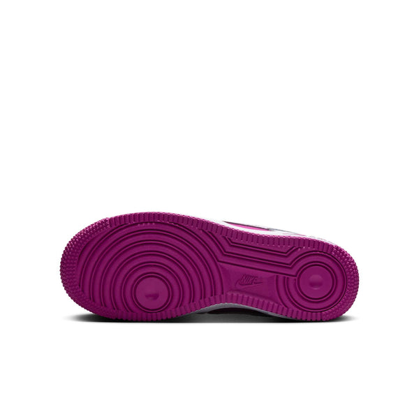 [HV0938-100] GRADE SCHOOL NIKE AIR FORCE 1 LOW 'WHITE HOT FUCHSIA' (GS)