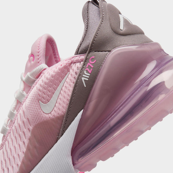 [IB4435-663] GRADE SCHOOL NIKE AIR MAX 270 'PINK FOAM COLLEGE GREY PLATINUM VIOLET SUMMIT WHITE (GS)'