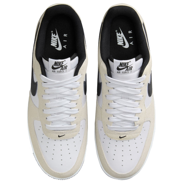 [IB6388-100] MENS NIKE AIR FORCE 1 '07 LV8 'WHITE BLACK'