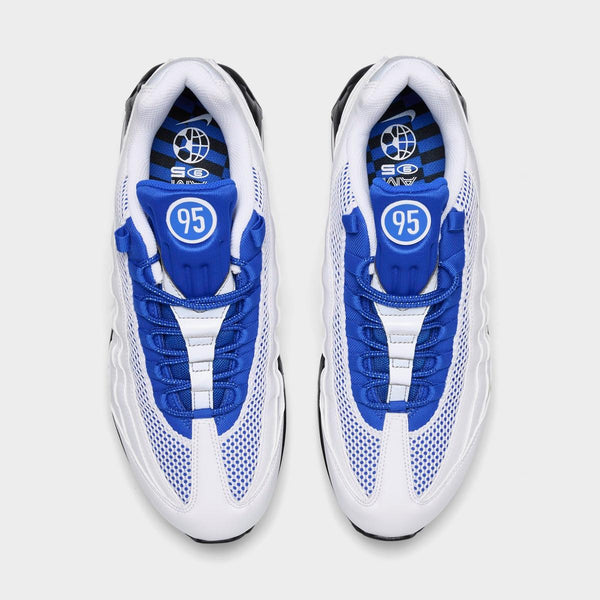 [IB6830-100] MENS NIKE AIR MAX 95 SE 'BIG BUBBLE TOTAL 90 WHITE RACER BLUE'