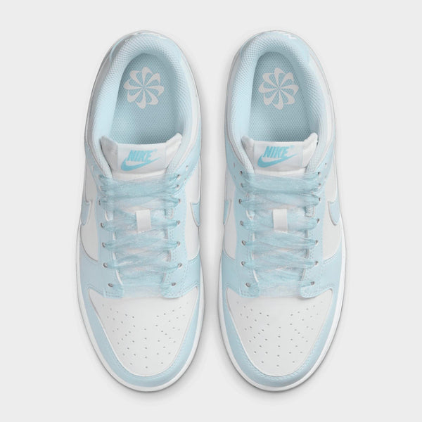 [IB7311-100] WOMENS NIKE DUNK LOW NEXT NATURE 'WHITE BLUE TINT'