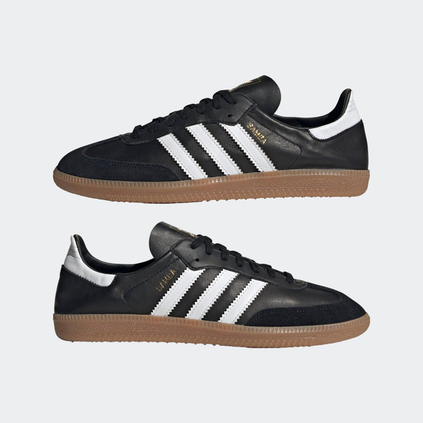 [IF0641] MENS ADIDAS SAMBA DECON "BLACK WHITE GUM"