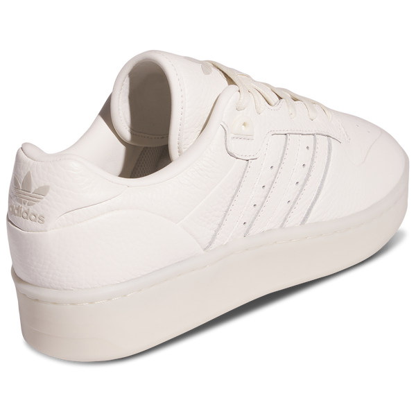 [IF7184] MENS ADIDAS RIVALRY LUX LOW 'CLOUD WHITE IVORY CORE BLACK'