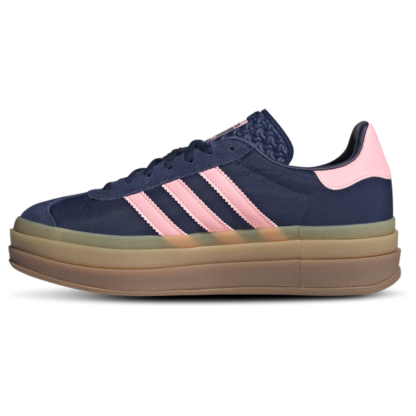 [IG4390] WOMENS ADIDAS GAZELLE BOLD 'DARK BLUE PINK SPARK'
