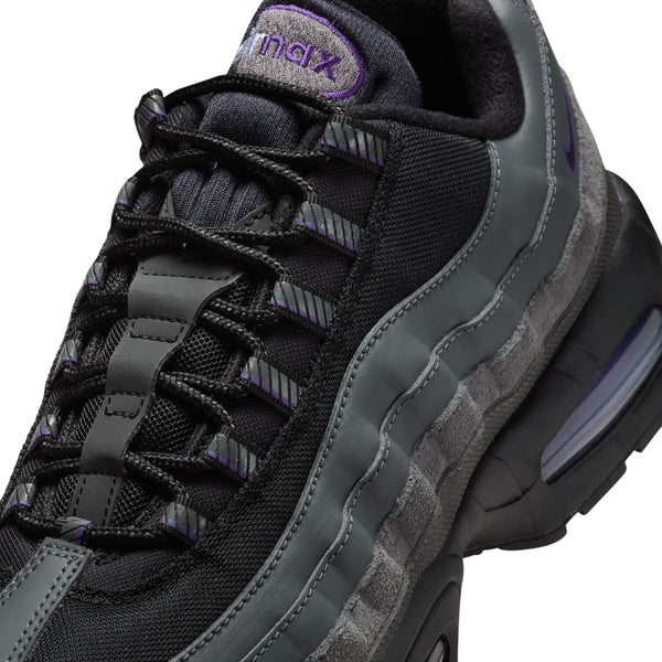 [IH1228-001] MENS NIKE AIR MAX 95 'RACING PACK IRON GREY WILD GRAPE'