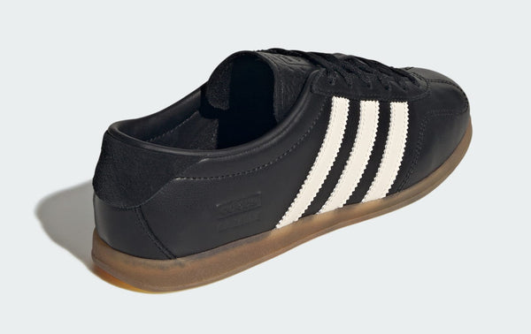 [IH1929] WOMENS ADIDAS GAZELLE LO PRO 'BLACK CHALK WHITE'