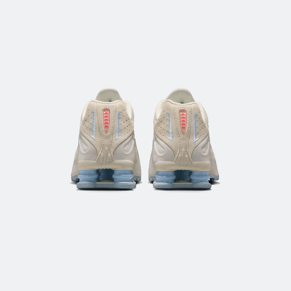 [IH3572-110] WOMENS NIKE SHOX R4 SE 'PALE IVORY CELESTINE BLUE'