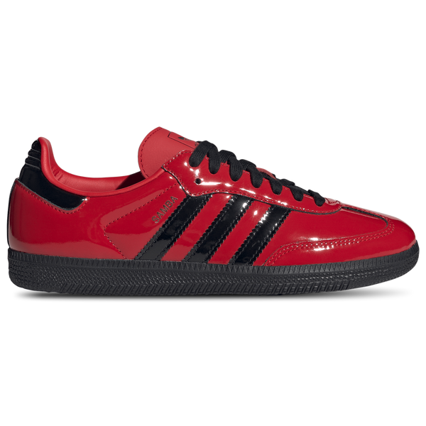 [IH3989] WOMENS ADIDAS SAMBA OG 'BETTER SCARLET BLACK PATENT'