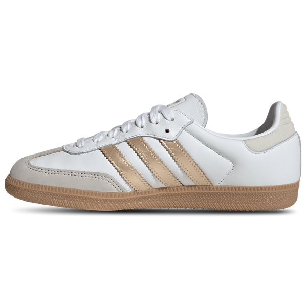 [IH9127] WOMENS ADIDAS SAMBA OG 'WHITE WONDER GOLD METALLIC'