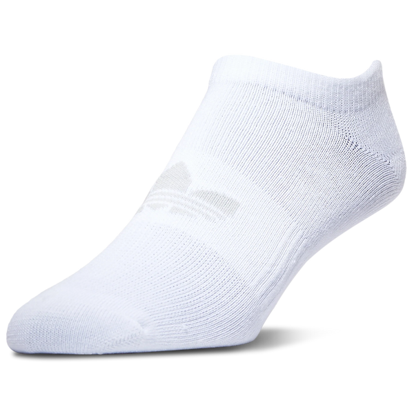 [IR1064C] MENS ADIDAS ORIGINALS TREFOIL SOCKS NO SHOW 6 PAIRS