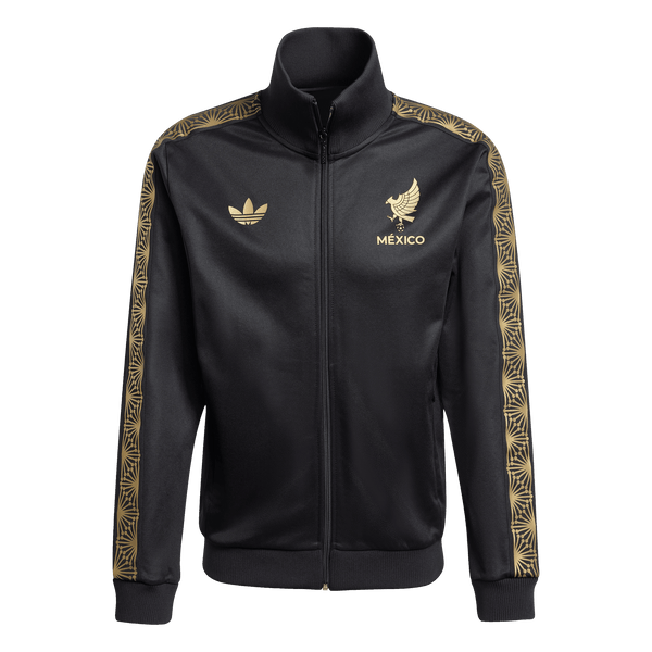 [JE5335] MENS ADIDAS FMF MEXICO JERSEY GOLD TEAM JACKET