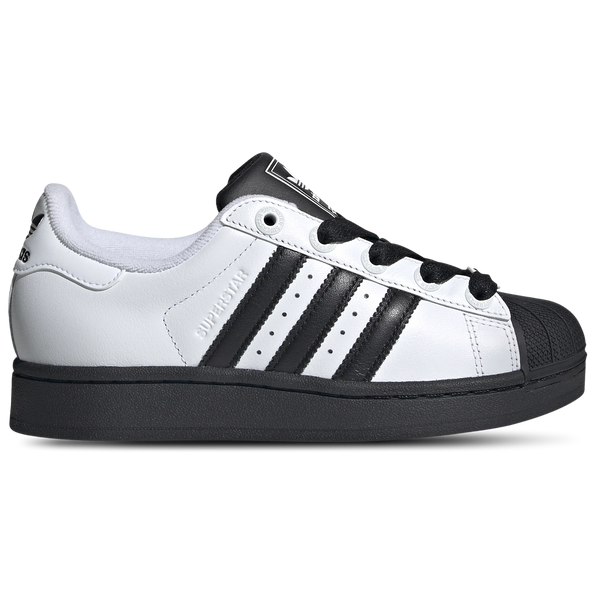 [JI0210] GRADE SCHOOL ADIDAS SUPERSTAR II 'WHITE BLACK'