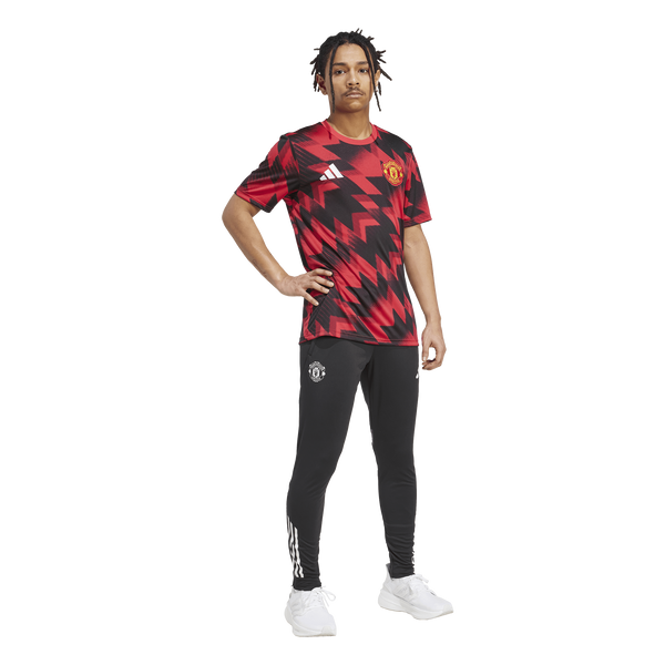 [JP3233] MENS ADIDAS RED MANCHESTER UNITED 25/26 PRE-MATCH JERSEY