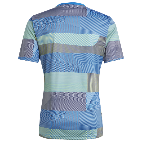 [JP4155] MENS ADIDAS BLUE REAL MADRID 25/26 PRE-MATCH JERSEY