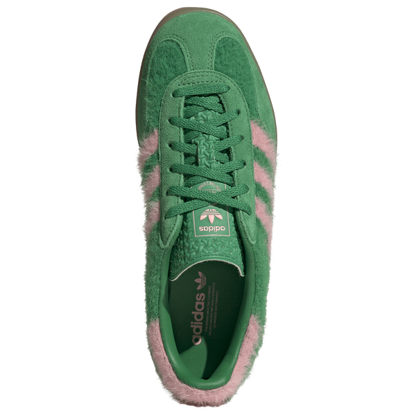 [JP8342] WOMENS ADIDAS GAZELLE INDOOR 'GREEN GLOW PINK'