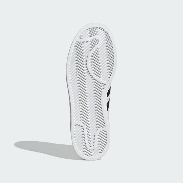 [JP9678] WOMENS ADIDAS SUPERSTAR II 'WHITE BLACK BEADED STRIPES'