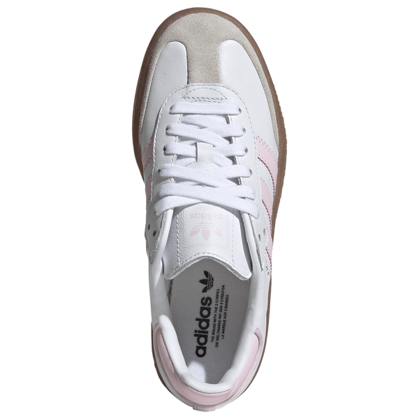 [JQ1237] YOUTH ADIDAS SAMBAE 'CLOUD WHITE CLEAR PINK GOLD METALLIC'