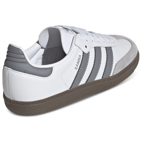 [JQ2844] YOUTH ADIDAS SAMBA OG 'CLOUD WHITE GREY GUM (GS)'