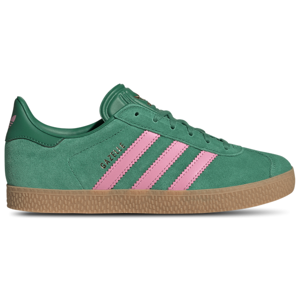 [JQ5534] YOUTH ADIDAS GAZELLE BOLD 'GREEN PINK'