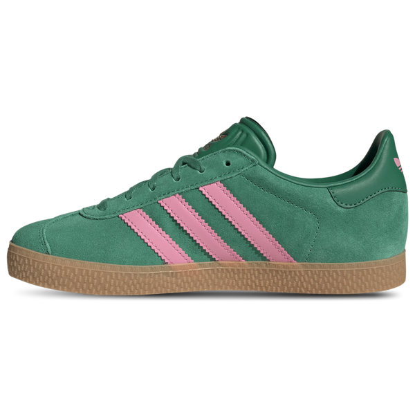 [JQ5534] YOUTH ADIDAS GAZELLE BOLD 'GREEN PINK'