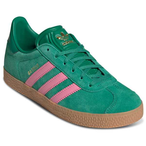 [JQ5534] YOUTH ADIDAS GAZELLE BOLD 'GREEN PINK'