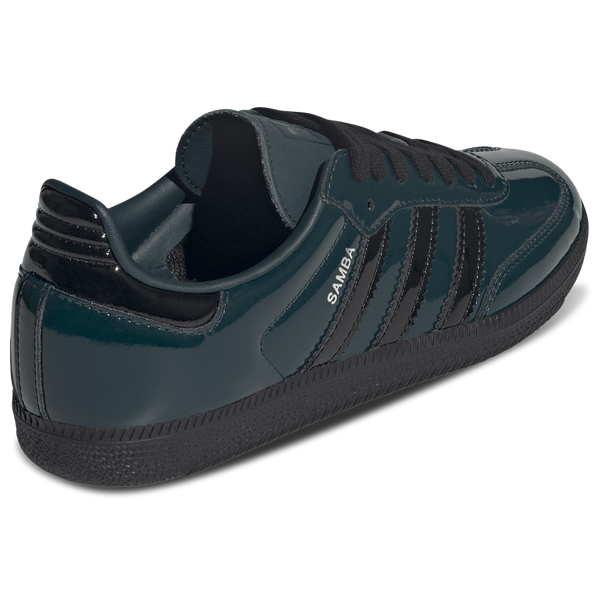 [JR8750] WOMENS ADIDAS SAMBA OG 'AURORA IVY BLACK PATENT'