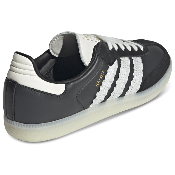 [JR8831] WOMENS ADIDAS SAMBA 'RUFFLE STRIPES PACK BLACK OFF WHITE'