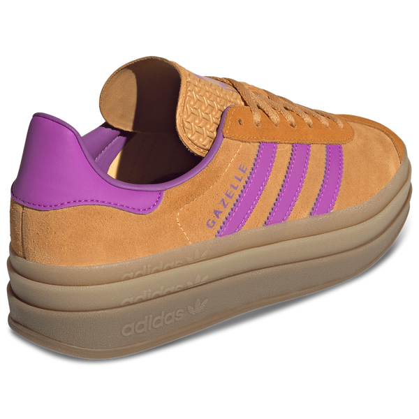 [JS3895] WOMENS ADIDAS GAZELLE BOLD 'FLASH ORANGE'