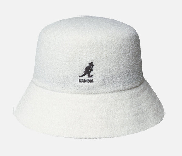 [K3050ST-WH103] UNISEX KANGOL BERMUDA BUCKET