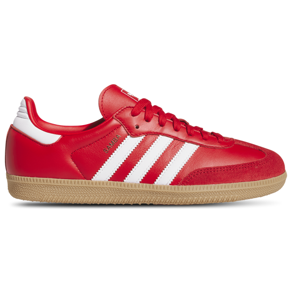 [KI2694] WOMENS ADIDAS SAMBA OG 'BETTER SCARLET WHITE GOLD'