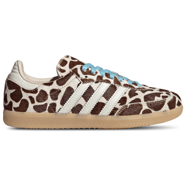 [KI6669] WOMENS ADIDAS SAMBA OG 'GIRAFFE PRINT CRYSTAL LINEN'