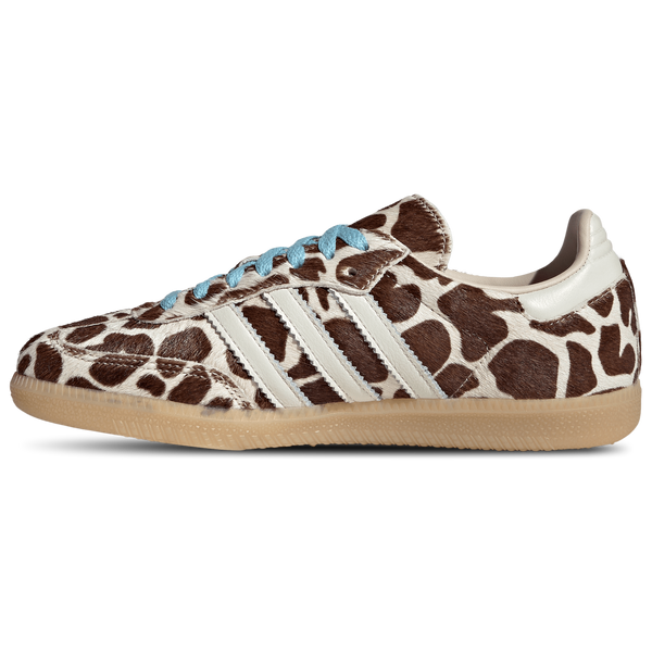 [KI6669] WOMENS ADIDAS SAMBA OG 'GIRAFFE PRINT CRYSTAL LINEN'