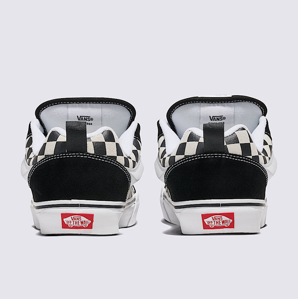[VN000D22BPB] MENS VANS KNU SKOOL 'CHECKERBOARD BLACK WHITE' - BLACK/WHITE