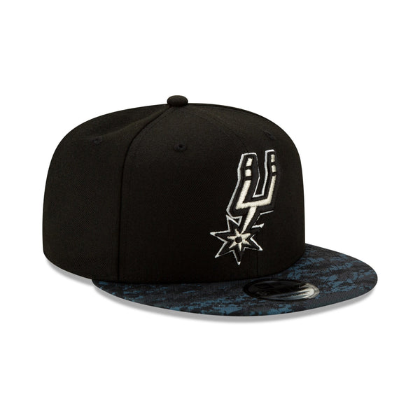 [12286117] Mens New Era San Antonio Spurs - Black City Series 950 Snapback