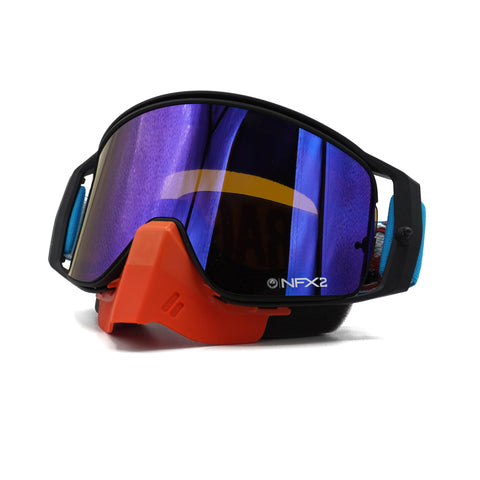 [294636030694] Mens Dragon Alliance NFX2 Snowmobile 1 Goggles