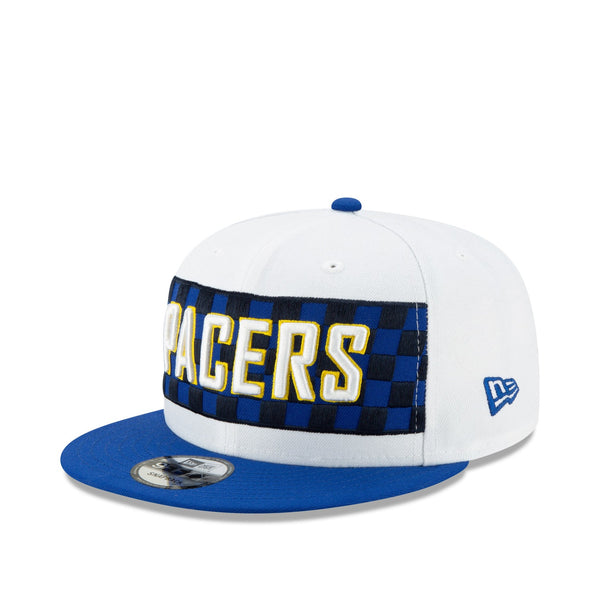 [12286143] Mens New Era Indiana Pacers - White/Blue City Series 950 Snapback