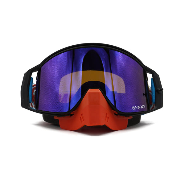 [294636030694] Mens Dragon Alliance NFX2 Snowmobile 1 Goggles