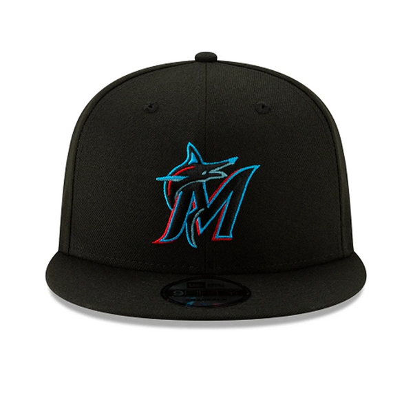 [11875066] Mens New Era MLB 9FIFTY Snapback - Miami Marlins