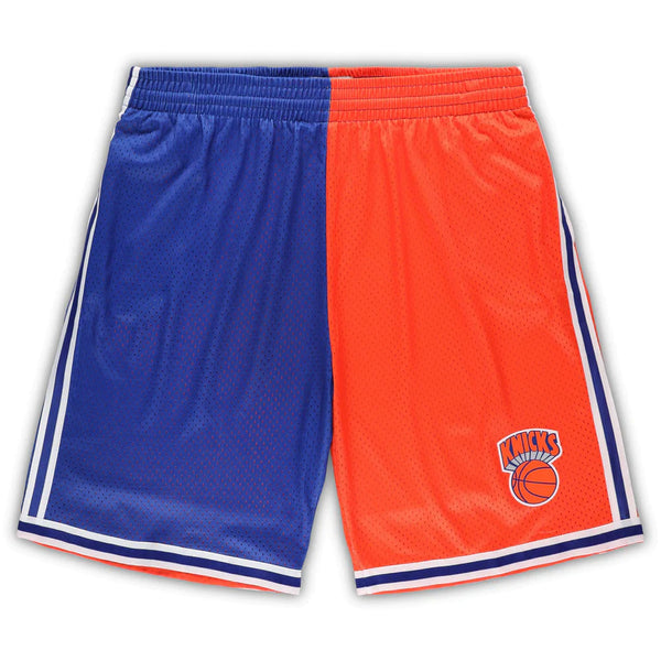 MITCHELL & NESS NBA SPLIT SWINGMAN SHORTS NY KNICKS 1991