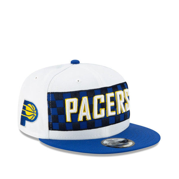 [12286143] Mens New Era Indiana Pacers - White/Blue City Series 950 Snapback