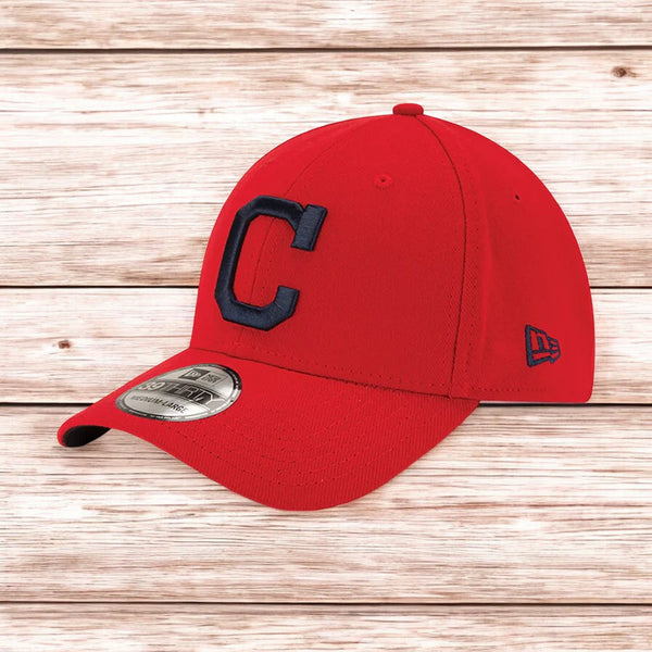 [10975828] Mens New Era MLB Team Classic 3930 Flex - Cleveland Indians