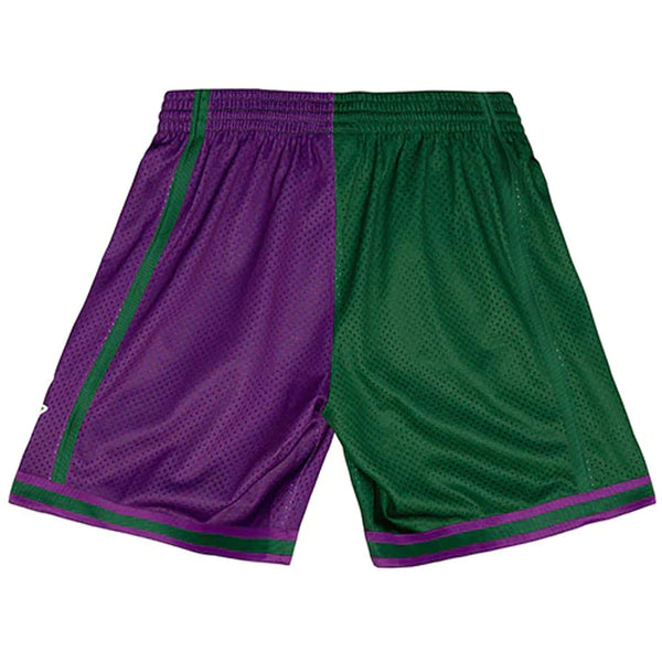 MITCHELL & NESS NBA SPLIT SWINGMAN SHORTS MILWAUKEE BUCKS 1996